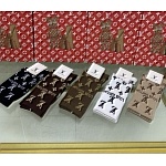 Louis Vuitton Monogram Logo Cotton Socks Set 5 Pairs # 233502, cheap Socks