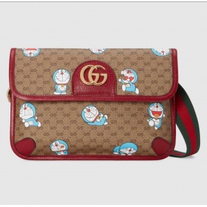 $119.00,2021 Gucci Doraemon Print Crossbody Satchels  # 236484