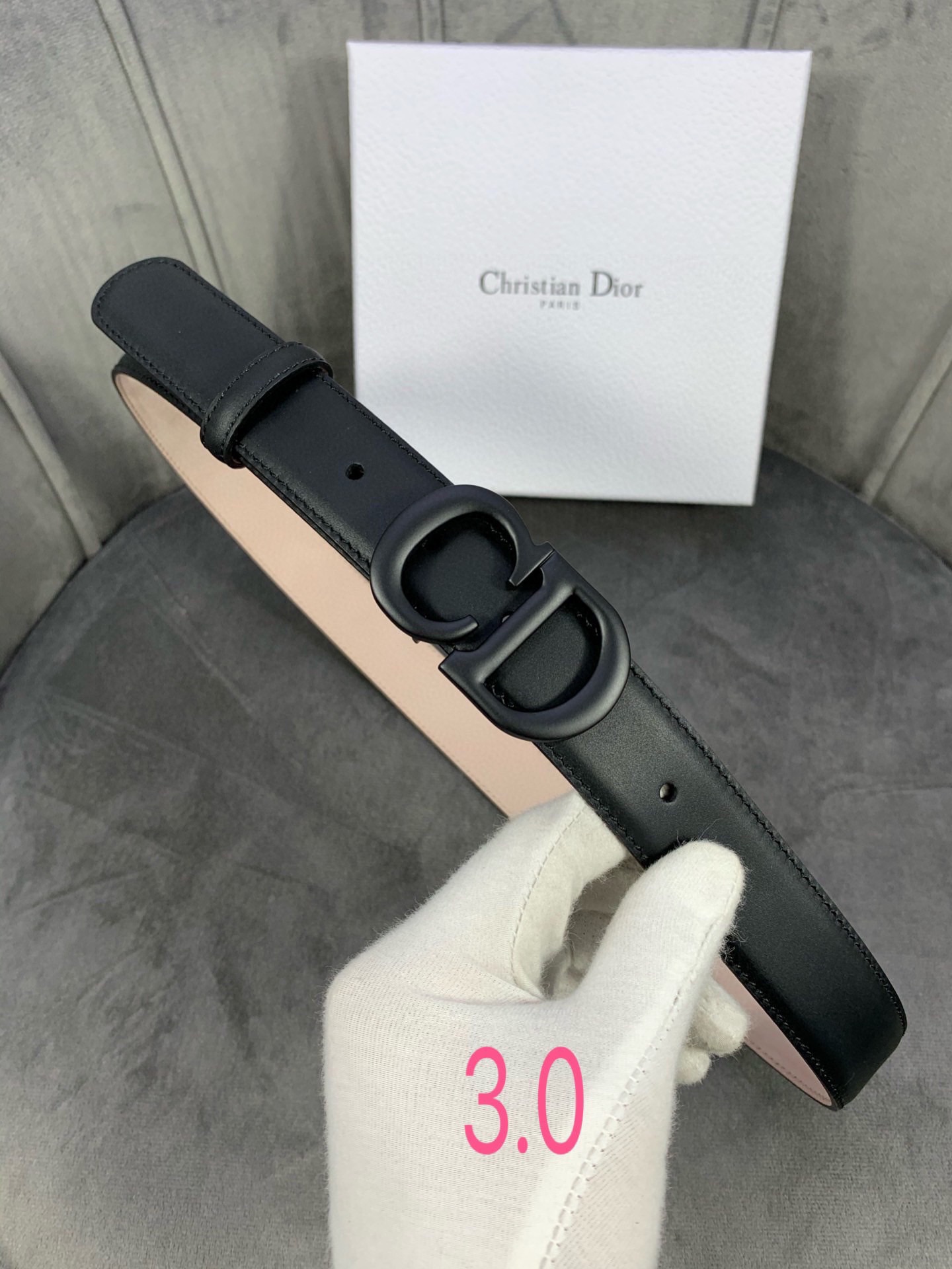 2021 3.0 cm Width Dior Belts For Women # 234599