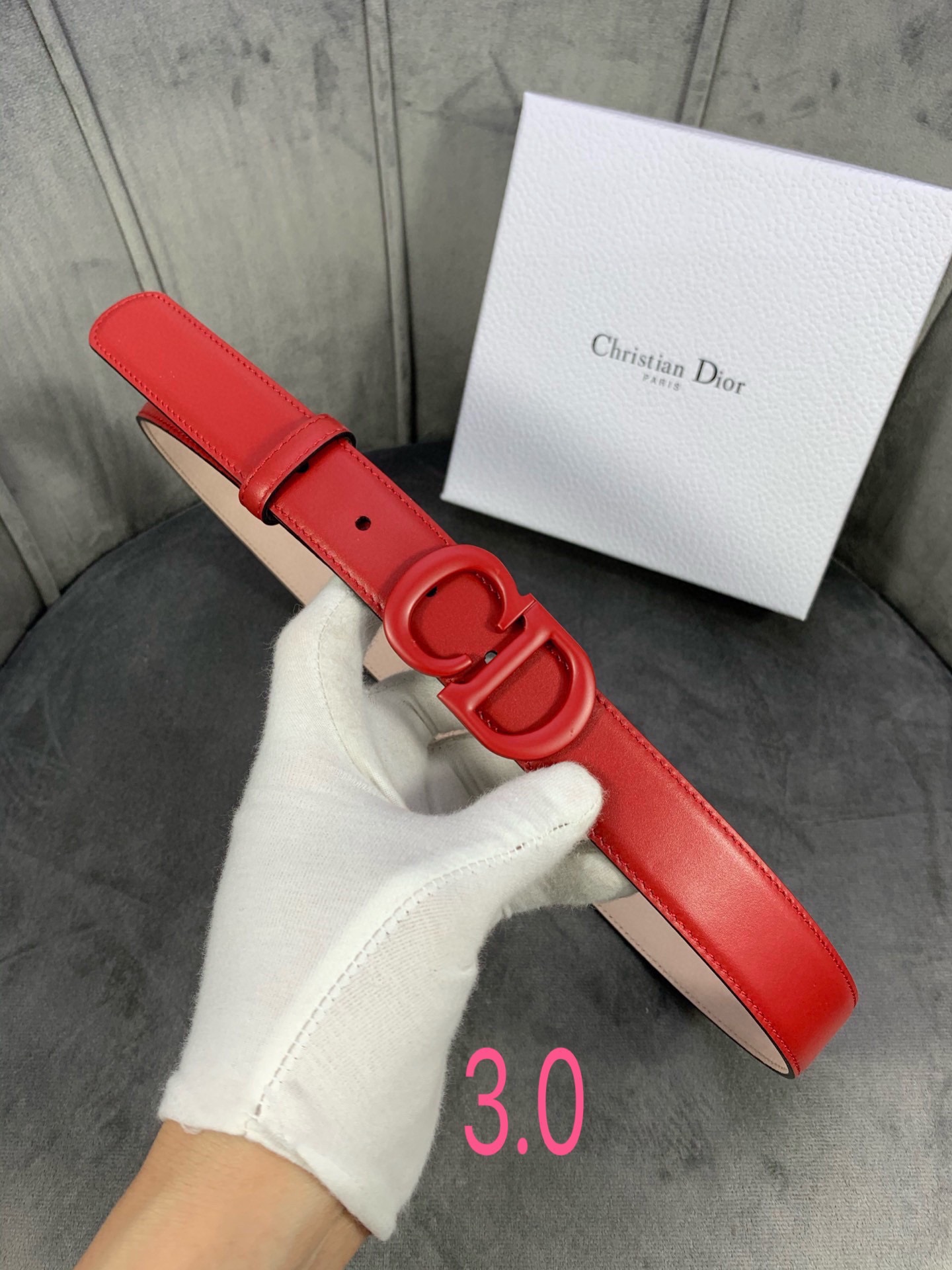2021 3.0 cm Width Dior Belts For Women # 234600