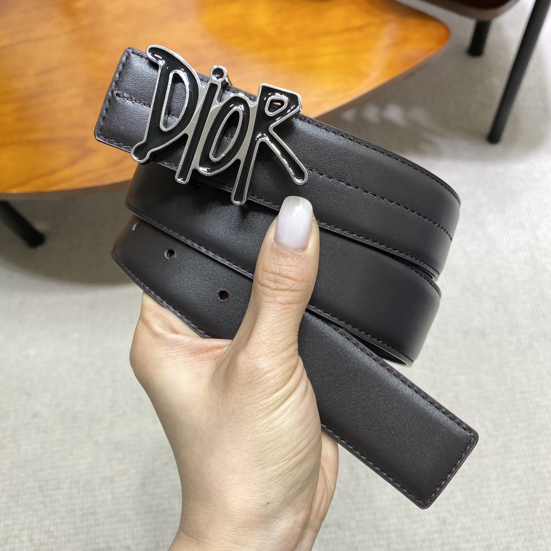2021 3.4 cm Width Dior Belts For Women # 234613