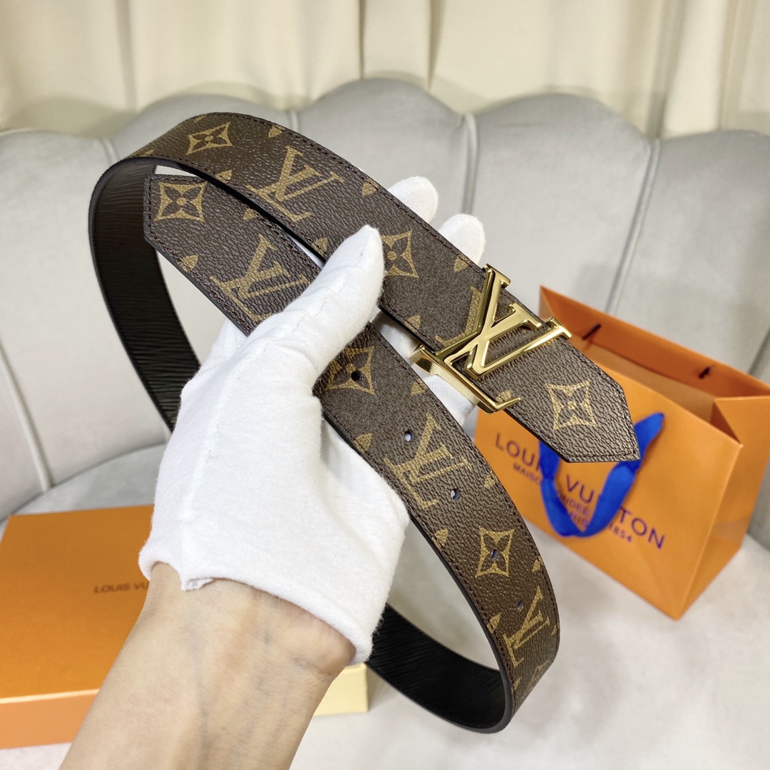 2021 3.4 cm Width Louis Vuitton Belts # 234935
