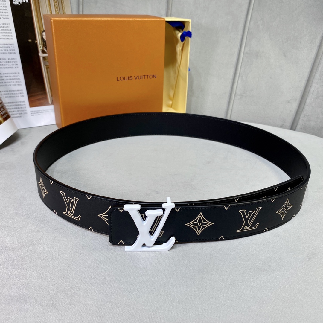 2021 4.0 cm Width Louis Vuitton Belts # 234937