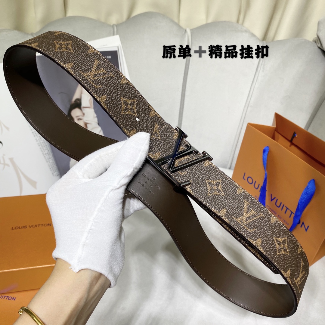 2021 4.0 cm Width Louis Vuitton Belts # 235088