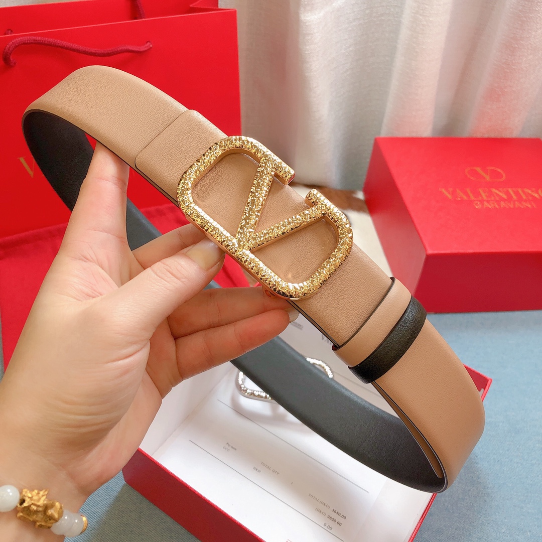 2021 Valentino 4.0cm Width Belts # 236098