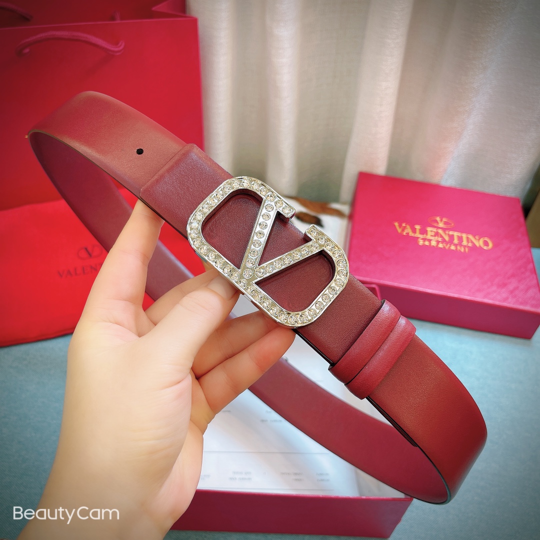 2021 Valentino 4.0cm Width Belts # 236117
