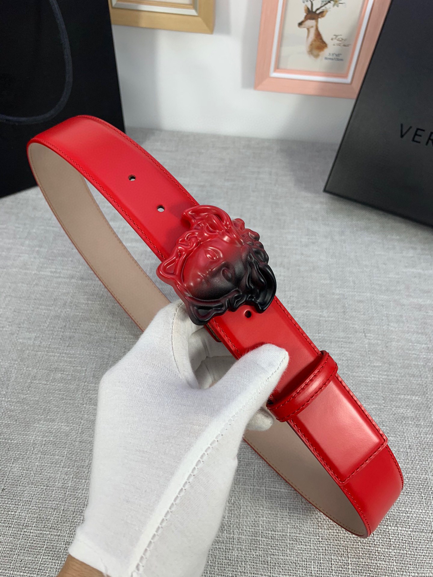 2021 Versace 3.8cm Width Belts # 236344