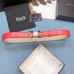 2021 3 cm Width D&G Belts For Women # 234546, cheap D&G Belts