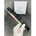 2021 3.0 cm Width Dior Belts For Women # 234599, cheap Dior Belts