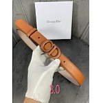 2021 3.0 cm Width Dior Belts For Women # 234601, cheap Dior Belts