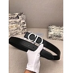 2021 3.4 cm Width Dior Belts For Women # 234618, cheap Dior Belts
