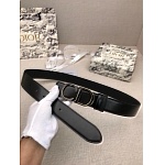 2021 3.4 cm Width Dior Belts For Women # 234627