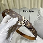 2021 2.5 cm Width Louis Vuitton Belts  # 234808, cheap LouisVuitton Belts