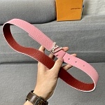 2021 3.0 cm Width Louis Vuitton Belts  # 234821, cheap LouisVuitton Belts