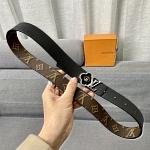 2021 3.0 cm Width Louis Vuitton Belts  # 234838, cheap LouisVuitton Belts