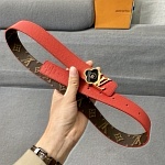 2021 3.0 cm Width Louis Vuitton Belts  # 234840