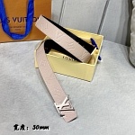 2021 3.0 cm Width Louis Vuitton Belts  # 234844, cheap LouisVuitton Belts