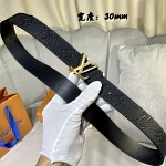 2021 3.0 cm Width Louis Vuitton Belts  # 234846