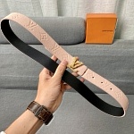 2021 3.0 cm Width Louis Vuitton Belts  # 234854