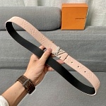 2021 3.0 cm Width Louis Vuitton Belts  # 234855