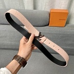2021 3.0 cm Width Louis Vuitton Belts  # 234856