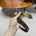 2021 3.0 cm Width Louis Vuitton Belts  # 234860