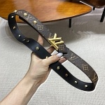 2021 3.0 cm Width Louis Vuitton Belts  # 234860, cheap LouisVuitton Belts