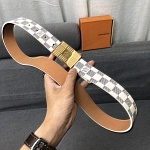2021 3.4 cm Width Louis Vuitton Belts  # 234862, cheap LouisVuitton Belts