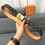 2021 3.4 cm Width Louis Vuitton Belts  # 234864, cheap LouisVuitton Belts