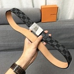 2021 3.4 cm Width Louis Vuitton Belts  # 234865, cheap LouisVuitton Belts
