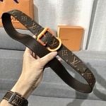 2021 3.4 cm Width Louis Vuitton Belts  # 234875, cheap LouisVuitton Belts