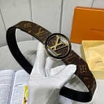 2021 3.4 cm Width Louis Vuitton Belts  # 234879