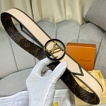 2021 3.4 cm Width Louis Vuitton Belts  # 234881