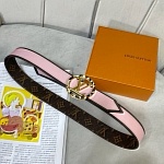 2021 3.4 cm Width Louis Vuitton Belts  # 234884