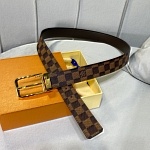 2021 3.4 cm Width Louis Vuitton Belts  # 234891, cheap LouisVuitton Belts