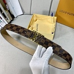 2021 3.4 cm Width Louis Vuitton Belts  # 234899, cheap LouisVuitton Belts