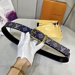 2021 3.4 cm Width Louis Vuitton Belts  # 234901