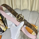 2021 3.4 cm Width Louis Vuitton Belts  # 234906