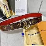 2021 3.4 cm Width Louis Vuitton Belts  # 234908, cheap LouisVuitton Belts