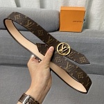 2021 3.4 cm Width Louis Vuitton Belts  # 234917, cheap LouisVuitton Belts