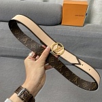 2021 3.4 cm Width Louis Vuitton Belts  # 234918, cheap LouisVuitton Belts