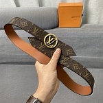 2021 3.4 cm Width Louis Vuitton Belts  # 234919