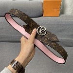 2021 3.4 cm Width Louis Vuitton Belts  # 234923