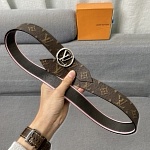 2021 3.4 cm Width Louis Vuitton Belts  # 234925, cheap LouisVuitton Belts