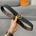 2021 3.4 cm Width Louis Vuitton Belts  # 234928, cheap LouisVuitton Belts