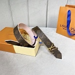 2021 3.4 cm Width Louis Vuitton Belts  # 234930, cheap LouisVuitton Belts