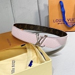 2021 3.4 cm Width Louis Vuitton Belts  # 234931