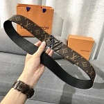 2021 4.0 cm Width Louis Vuitton Belts  # 235020, cheap LouisVuitton Belts