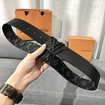 2021 4.0 cm Width Louis Vuitton Belts  # 235023, cheap LouisVuitton Belts