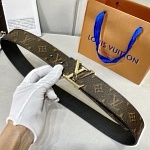 2021 4.0 cm Width Louis Vuitton Belts  # 235040, cheap LouisVuitton Belts